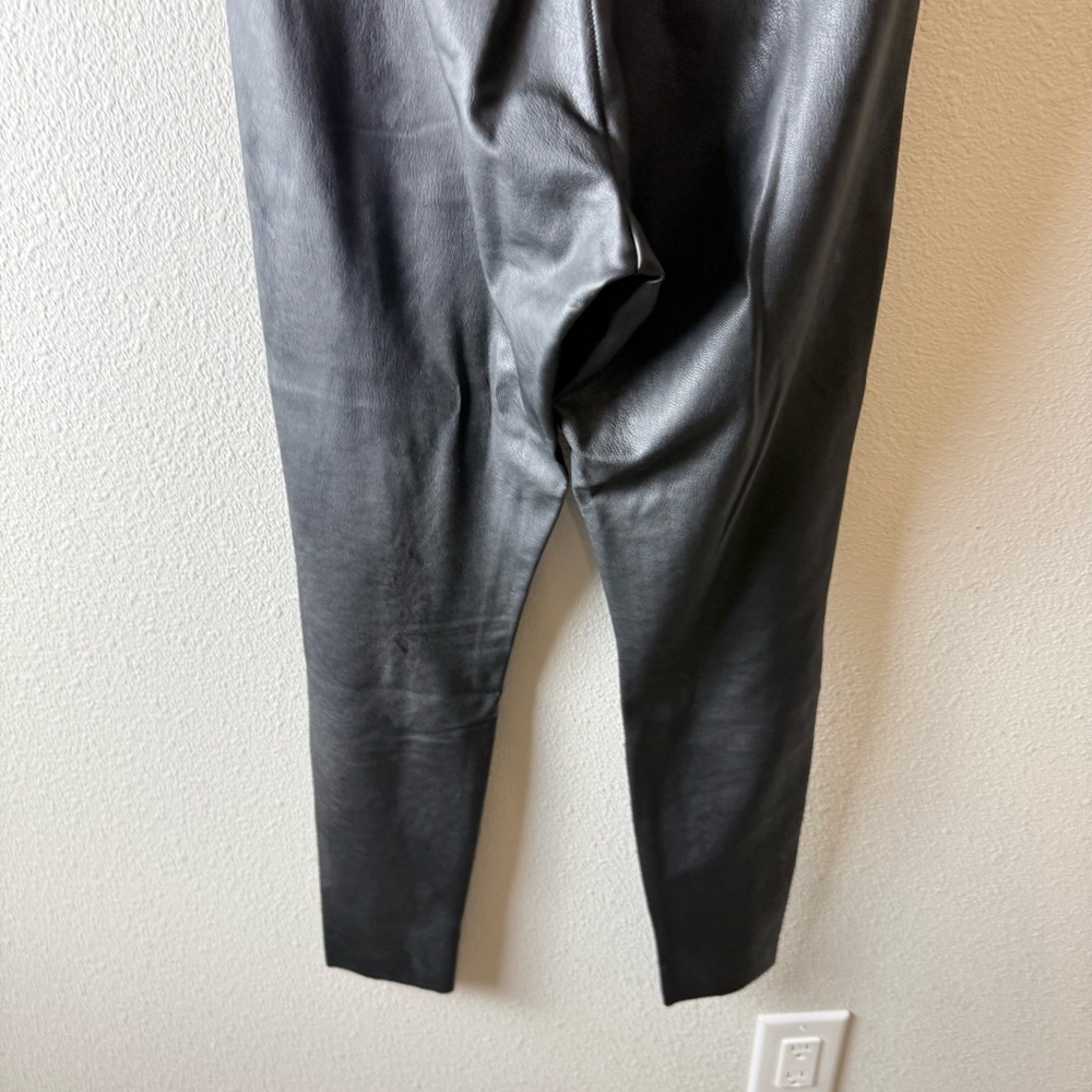 Commando Perfect Control Faux Leather Legging Pants Black Women’s Medium Casual - Picture 10 of 10